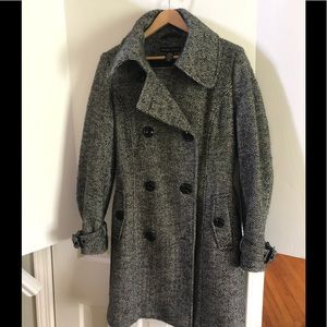 Women’s NY & Co heavyweight wool blend coat sz14